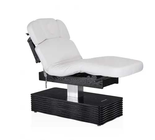 Электрический стационарный массажный стол NESS-C Salon-Walnut с электроприводом