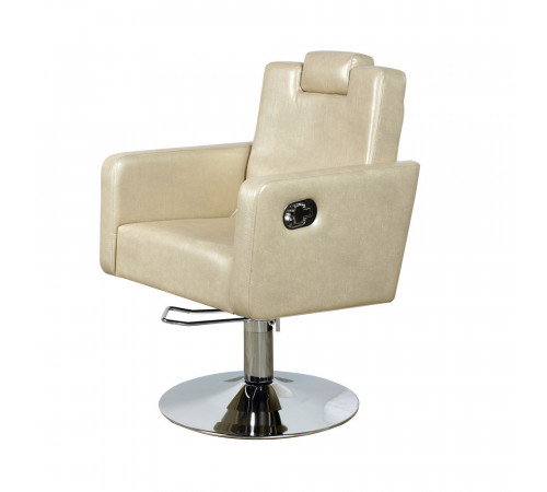 Парикмахерское кресло МД-166 гидравлика, регулировка спинки и подголовника