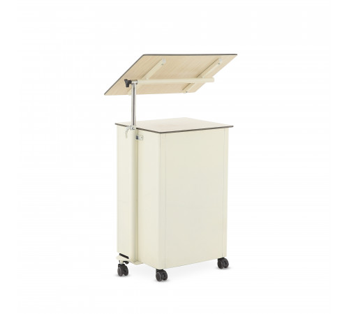 Тумба прикроватная с поворотной столешницей из HPL пластика ПТ-001