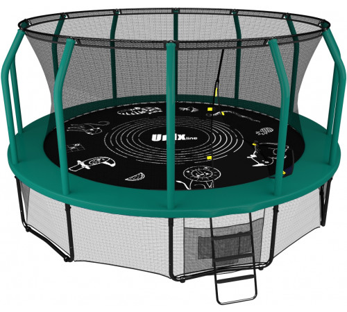 Батут UNIX Line SUPREME GAME 16 ft