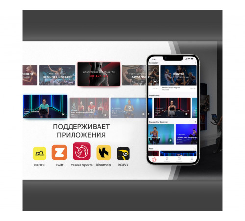 Велотренажер Yesoul S3 PRO BLACK