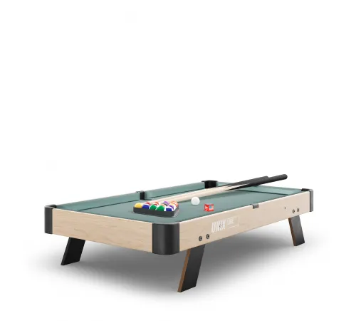 Игровой стол UNIX Line Мини Бильярд настольный (88х47 cм) Wood