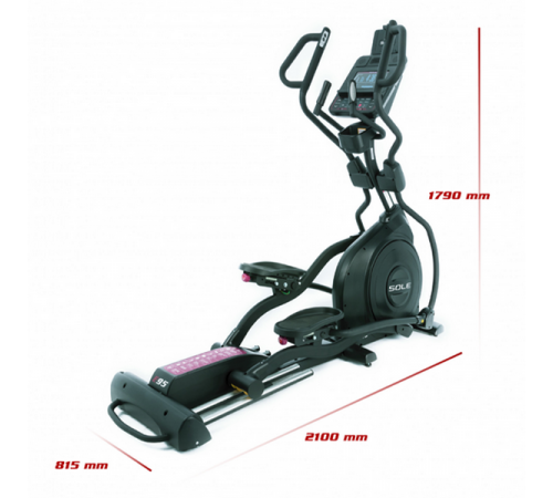 Эллиптический тренажер Sole E95 2019