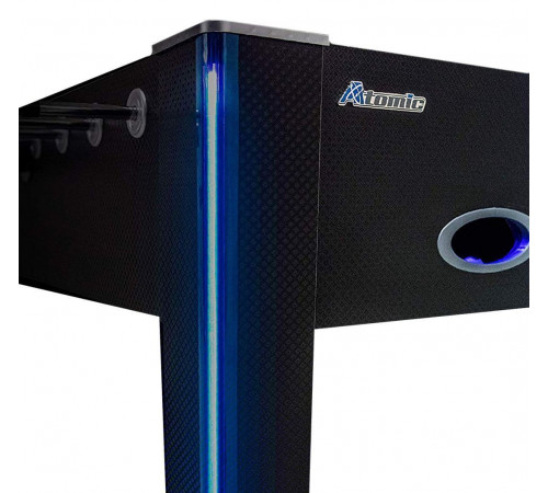 Настольный футбол (кикер) «Azure» (148x78x87 см, черный)