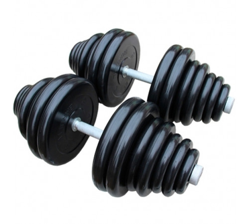 Гантели разборные обрезиненные (пара) по 80 кг