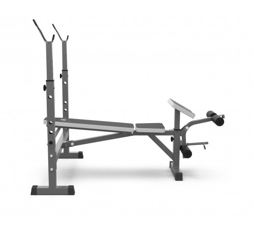 Скамья со стойками под штангу DFC D705