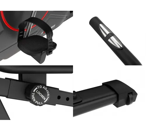 Горизонтальный велотренажер UNIXFIT BR-390Е