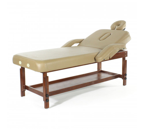 Массажный стол стационарный деревянный FIX-1A (МСТ-7Л)