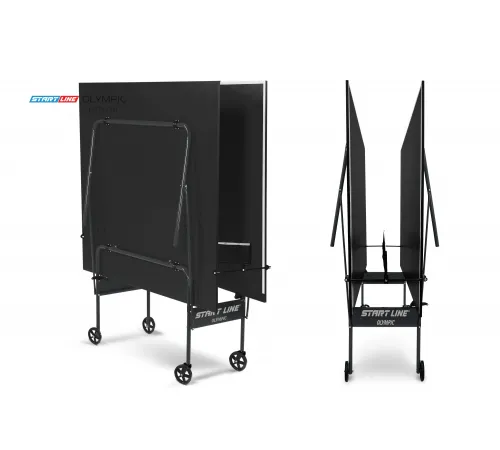 Теннисный стол Start Line Olympic с сеткой Black