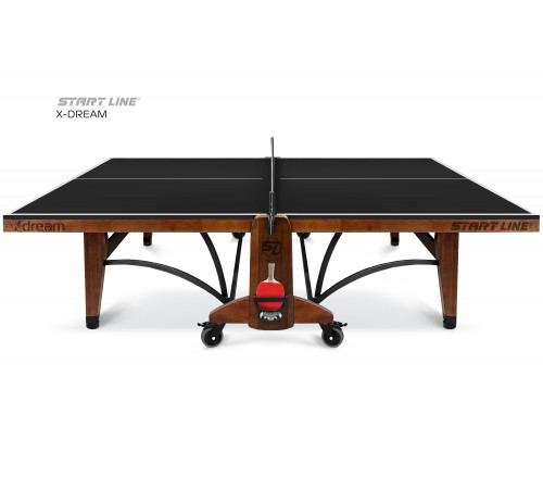 Стол теннисный X-dream Start Line (Дуб натуральный(natur-wood), ЛДСП Графит)