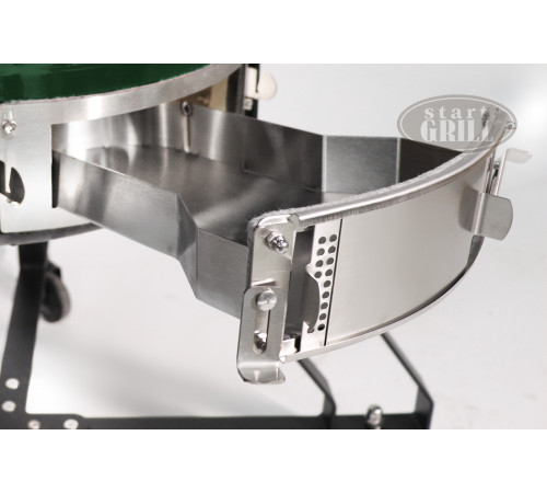 Керамический гриль-барбекю 22 дюйма (зеленый) (56 см)