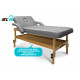 Массажный стол Relax Comfort-М серая кожа (№4)