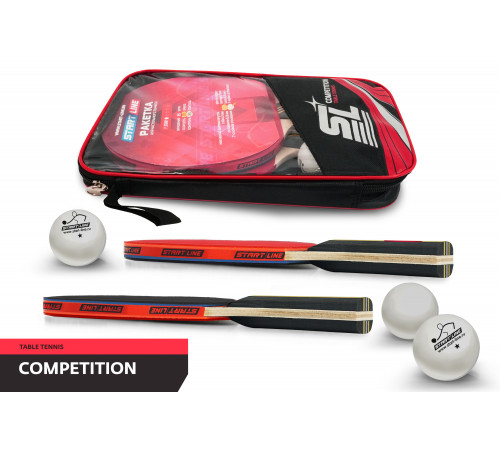 Набор SL COMPETITION 2 р-ки 1*, 3 мяча 1*