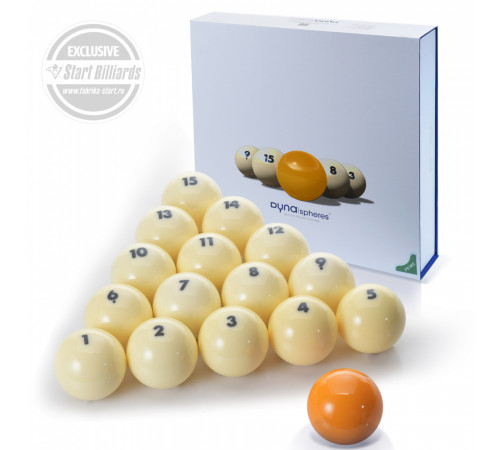 Шары Dynaspheres Prime Pyramid 68 мм Желтый биток