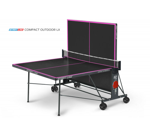 Теннисный стол Compact-2 LX Всепогодный Black