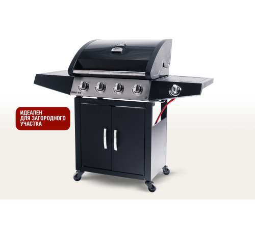 Газовый гриль 4+1 горелки